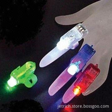 LED Laser Finger Beams with On/Off Switch